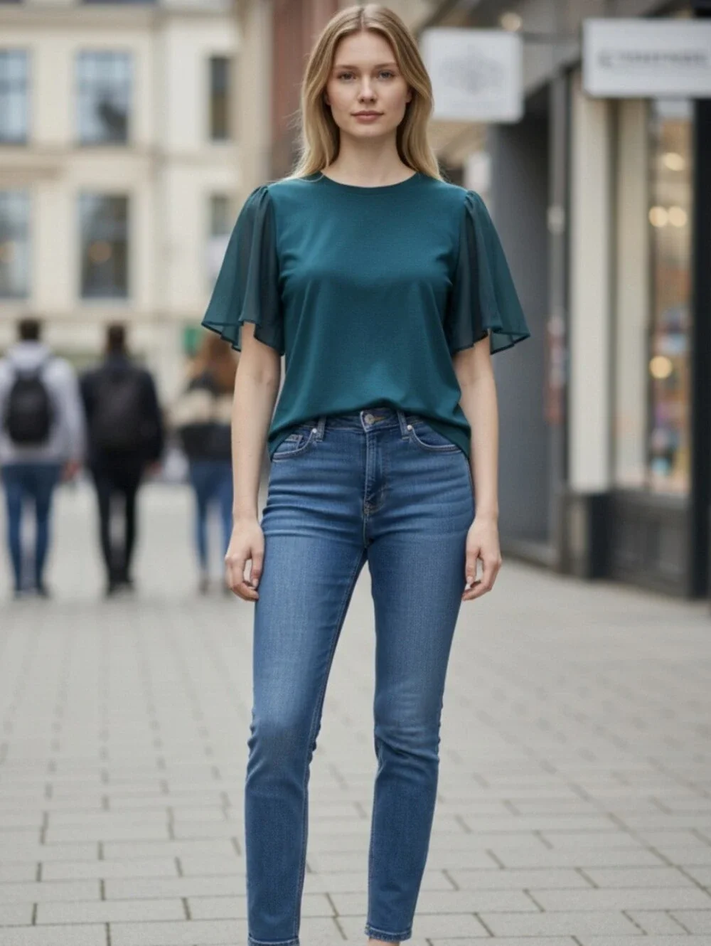 Teal Mk Tee